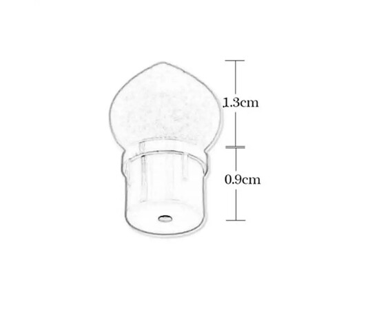 Зображення 2 Набір - спонжі змінні для аеропуфінгу, 5 шт. в упаковці