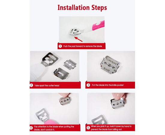 Зображення 3 Набір інструментів для педикюру, для домашнього та професійного використання, №6