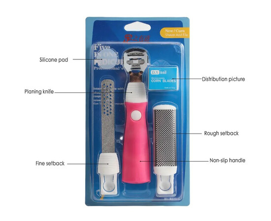 Зображення 5 Набір інструментів для педикюру, для домашнього та професійного використання, №6