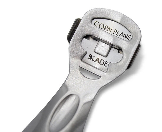 Зображення 3 Педикюрна бритва (верстат металевий) для обробки п'ят, видалення мозолів та натоптишів + лезо №13