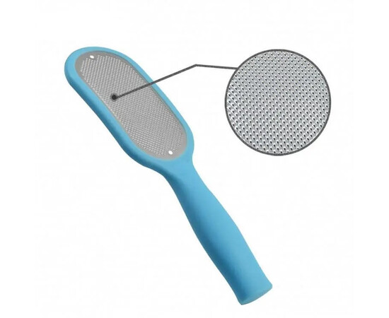 Зображення 2 Терка для ніг металева (пемза, пилка педикюрна) 184 Блакитний
