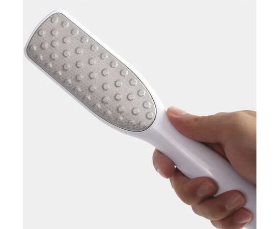 Зображення 2 Двостороння лазерна терка для ніг з ручкою (пемза, пилка для педикюру) - 189