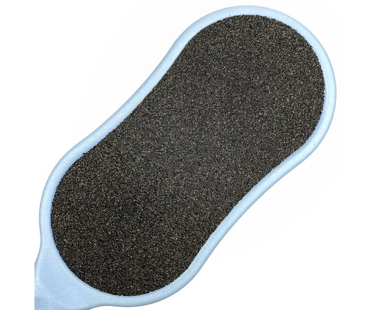 Зображення 2 Терка двостороння з ручкою для ніг, видалення мозолів та огрубілої шкіри (пилка, педикюрна пемза) - 178 Блакитний