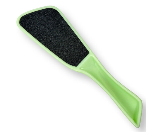 Зображення 3 Терка двостороння з ручкою для ніг, видалення мозолів та огрубілої шкіри (пилка, пемза педикюрна) - 179 Зелений