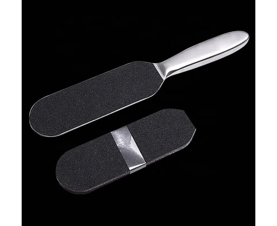 Зображення 6 Двостороння терка металева - пилка для ніг, ступнів зі змінними файлами (10 шт.) 199