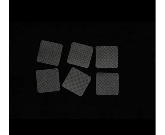 Зображення 2 Безворсові перфоровані серветки Beautiful girl 11 (300 шт.) для манікюру та нарощування вій Чорний