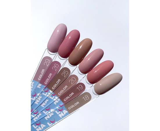 Зображення 4 Гель-лак LUNAMoon Color №18, 8 мл, Об'єм (мл, г): 8, Колір: 018