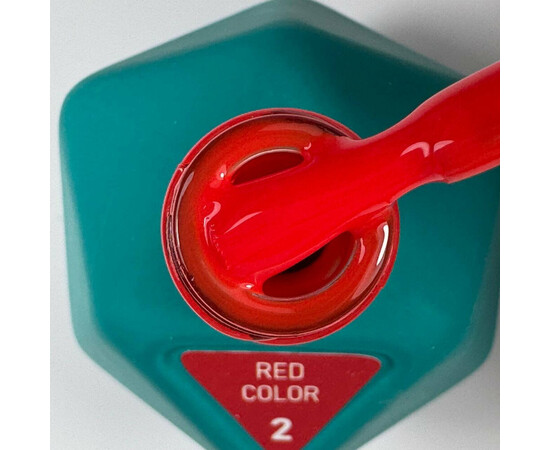 Зображення 2 Гель-лак Victoria Avdeeva Red №2, 12 мл, Об'єм (мл, г): 12, Колір: 02