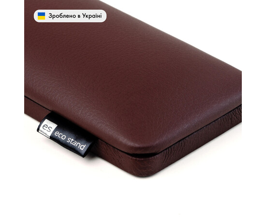 Зображення 3 Підлокітник для рук прямий Eco Stand miniPAD коричневий, 220x20(Н)х80 мм