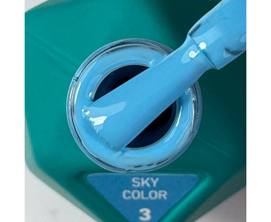 Зображення 2 Гель-лак Victoria Avdeeva Sky Color №3, 12 мл, Об'єм (мл, г): 12, Колір: 03