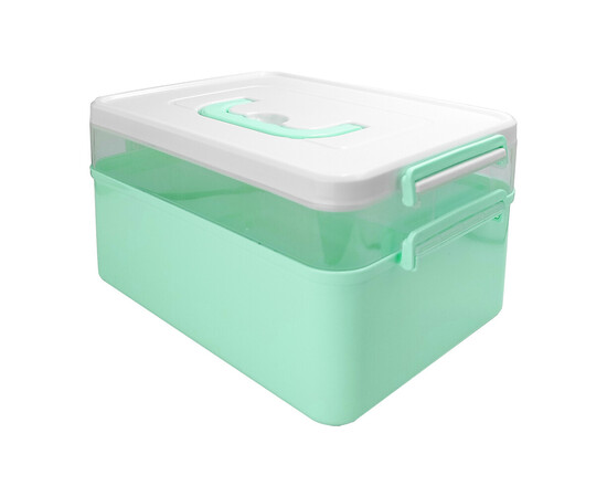 Зображення 2 Контейнер Бокс Вел Подвійний Зелений (18х25х18см)