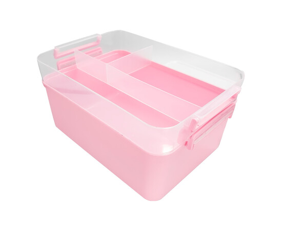 Зображення 4 Контейнер Бокс Вел Подвійний Рожевий (18х25х18см)