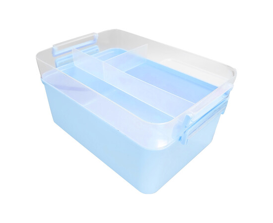 Зображення 4 Контейнер Бокс Вел Подвійний Блакитний (18х25х18см)