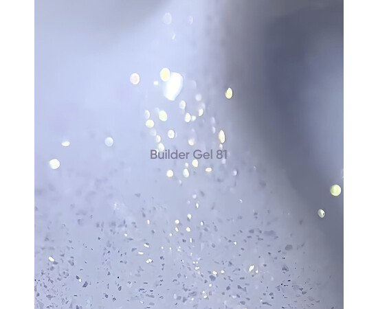 Зображення 2 Гель для наращування нігтів Nails Of The Day Builder Gel 81 молочний з шиммером, 15 мл, Об'єм (мл, г): 15, Колір: 81