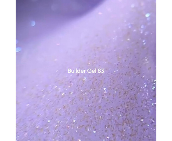 Зображення 2 Гель для наращування нігтів Nails Of The Day Builder Gel 83 фіолетовий з шиммером, 15 мл, Об'єм (мл, г): 15, Колір: 83