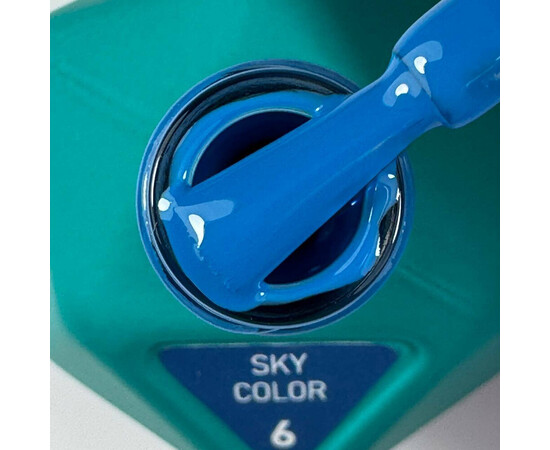 Зображення 2 Гель-лак Victoria Avdeeva Sky Color №6, 12 мл, Об'єм (мл, г): 12, Колір: 06