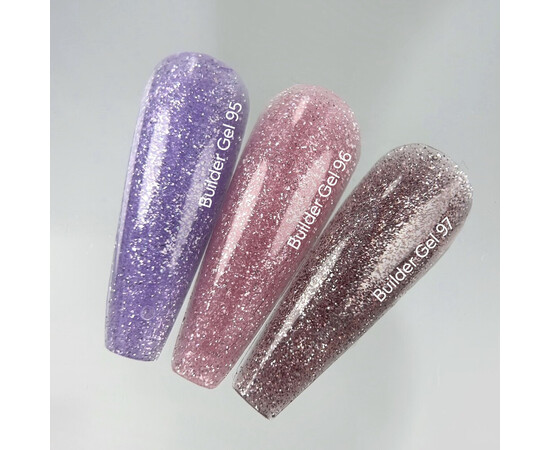 Изображение 4 Гель для наращивания ногтей Nails Of The Day Builder Gel 97 коричневый светоотражающий, 15 мл, Объем (мл, г): 15, Цвет: 97