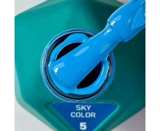 Зображення 2 Гель-лак Victoria Avdeeva Sky Color №5, 12 мл, Об'єм (мл, г): 12, Колір: 05