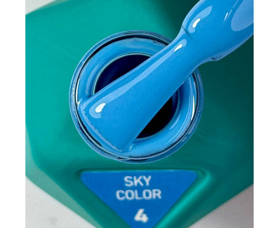 Зображення 2 Гель-лак Victoria Avdeeva Sky Color №4, 12 мл, Об'єм (мл, г): 12, Колір: 04