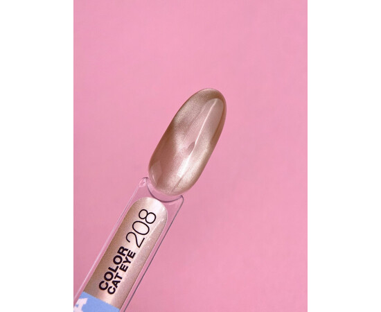 Зображення 2 Гель-лак LUNAMoon Color Cat Eye №208, 8 мл, Об'єм (мл, г): 8, Колір: 208