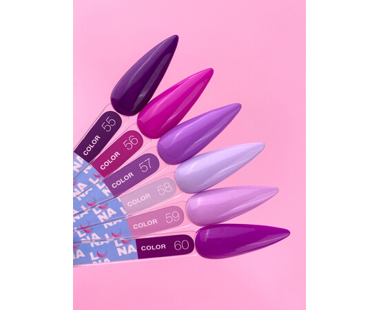 Зображення 4 Гель-лак LUNAMoon Color №58, 8 мл, Об'єм (мл, г): 8, Колір: 058