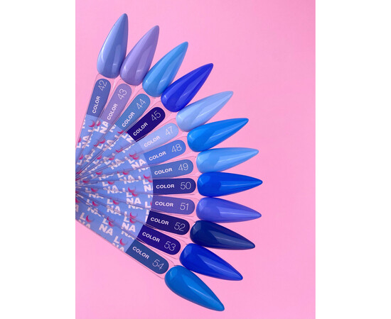 Изображение 4 Гель-лак LUNAMoon Color №54, 8 мл, Объем (мл, г): 8, Цвет: 054