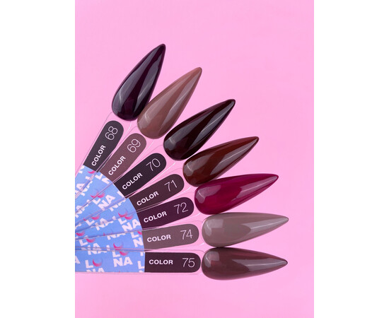 Зображення 4 Гель-лак LUNAMoon Color №75, 8 мл, Об'єм (мл, г): 8, Колір: 075