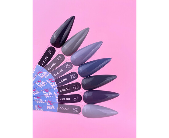 Зображення 4 Гель-лак LUNAMoon Color №81, 8 мл, Об'єм (мл, г): 8, Колір: 081
