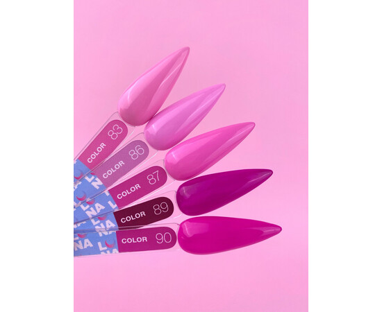 Зображення 4 Гель-лак LUNAMoon Color №89, 8 мл, Об'єм (мл, г): 8, Колір: 089