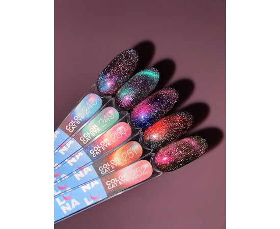 Зображення 5 Гель-лак LUNAMoon Color Cat Eye №249, 8 мл, Об'єм (мл, г): 8, Колір: 249