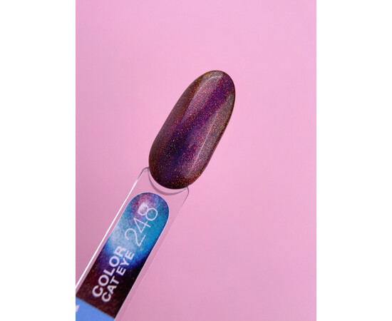 Зображення 2 Гель-лак LUNAMoon Color Cat Eye №248, 8 мл, Об'єм (мл, г): 8, Колір: 248