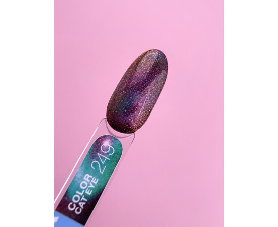 Зображення 2 Гель-лак LUNAMoon Color Cat Eye №249, 8 мл, Об'єм (мл, г): 8, Колір: 249