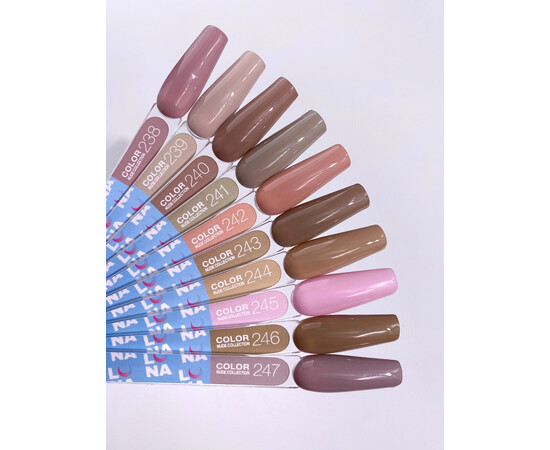 Зображення 5 Гель-лак LUNAMoon Color № 239, 8 мл, Об'єм (мл, г): 8, Колір: 239