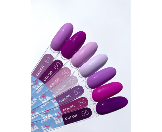 Зображення 5 Гель-лак LUNAMoon Color №60, 8 мл, Об'єм (мл, г): 8, Колір: 060