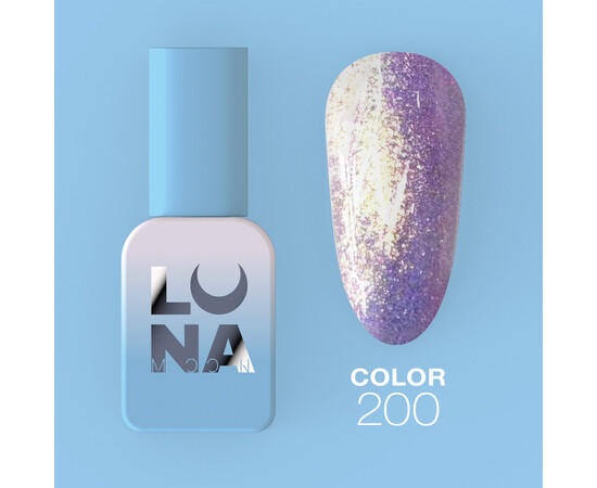 Зображення  Гель-лак LUNAMoon Color №200, 8 мл, Об'єм (мл, г): 8, Колір: 200