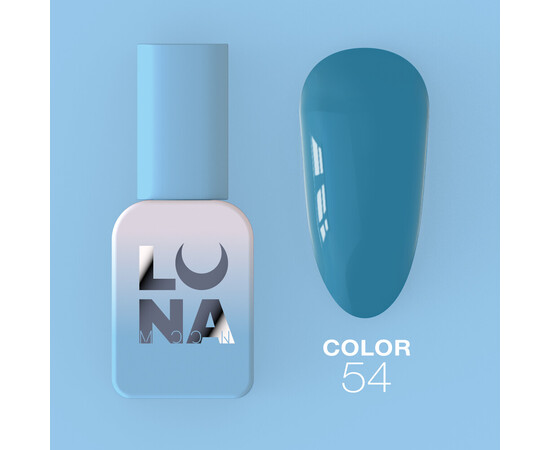 Изображение  Гель-лак LUNAMoon Color №54, 8 мл, Объем (мл, г): 8, Цвет: 054