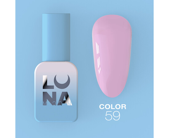 Зображення  Гель-лак LUNAMoon Color №59, 8 мл, Об'єм (мл, г): 8, Колір: 059