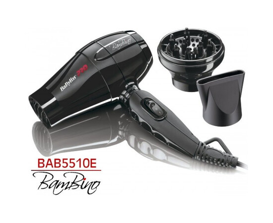 Зображення 2 Дорожній фен для волосся Babyliss PRO Bambino (BAB5510E)