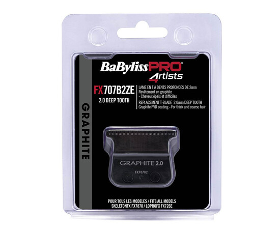 Зображення 2 Ножовий блок до тримера BaByliss PRO Skeleton FX7870, FX726E Graphite 2.0 (FX707B2ZE)