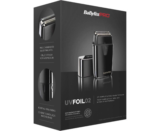 Изображение 2 Профессиональный шейвер BaByliss PRO FXLFS2E UVFOIL (FXLFS2E)