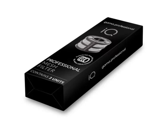 Зображення 2 Змінний фільтр для фена Gama IQ, 3 шт. чорного кольору (PT9935)