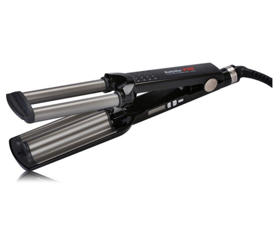 Изображение 3 Тройная плойка для волос BaByliss PRO Ionic 3D Waver 16 мм (BAB2369TTE)