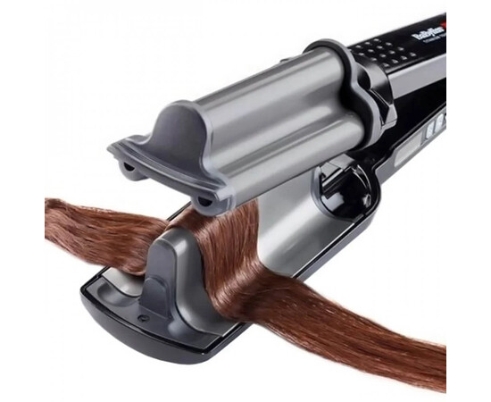 Зображення 2 Потрійна плойка для волосся BaByliss PRO Ionic 3D Hi-Def Waver 19мм (BAB2469TTE)