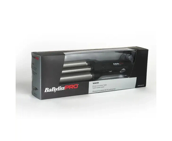 Зображення 2 Плойка потрійна для волосся BaByliss PRO Ø22/19/22 мм (BAB2269TTE)