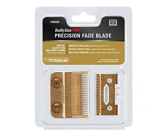 Изображение 2 Ножевой блок BaByliss PRO FXOne Gold Titanium Fade Blade (FX8022GE)