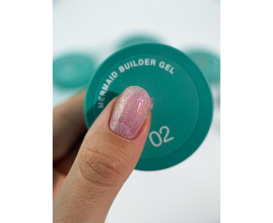 Зображення 2 Гель моделюючий для нігтів Siller Professional Mermaid Builder Gel №2, 15 мл, Об'єм (мл, г): 15, Колір: 02