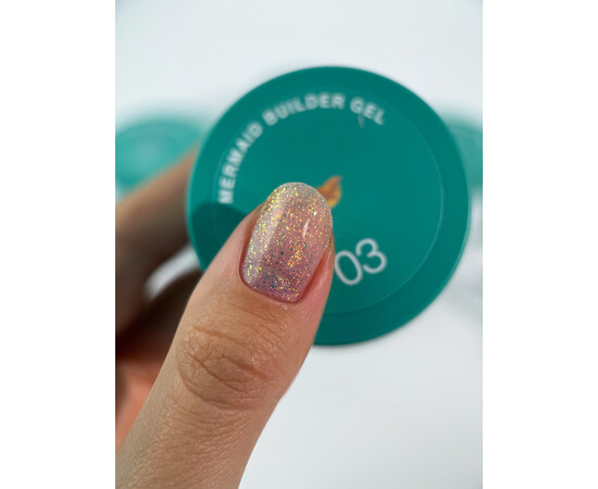 Зображення 2 Гель моделюючий для нігтів Siller Professional Mermaid Builder Gel №3, 15 мл, Об'єм (мл, г): 15, Колір: 03