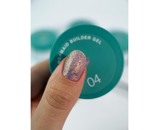 Зображення 2 Гель моделюючий для нігтів Siller Professional Mermaid Builder Gel №4, 15 мл, Об'єм (мл, г): 15, Колір: 04