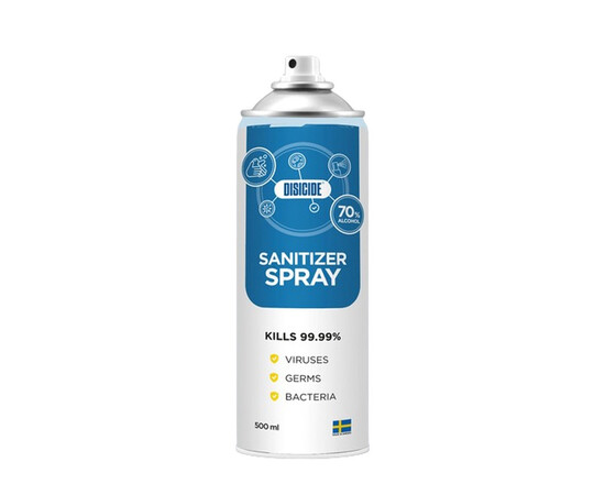 Зображення 2 Гігієнічний засіб для обробки рук Disicide Sanitizer Spray, 500 мл (D035008)