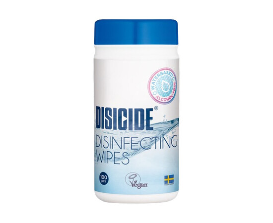 Зображення 2 Серветки дезінфекційні Disicide Wipes в наборі, 100 шт (D035005)